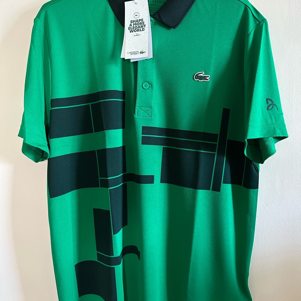 Lacoste Men's Regular Fit Tennis (Novak Djokovic Fan Polo)